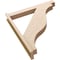 Ekena Millwork 5 1/2-in W x 36-in D x 40-in H Funston Block Rough Cedar Woodgrain TimberThane Outlooker, Primed Tan OUTUR055X36X40FST44RCPR - alternate 2
